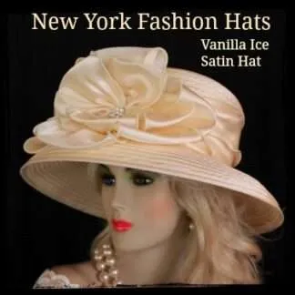 Champagne Beige Ivory Hats 7KMC