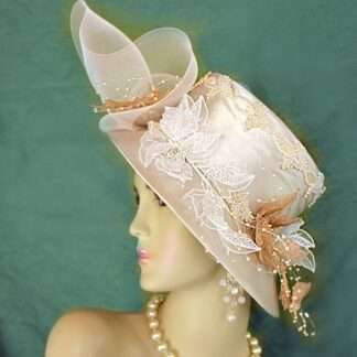 Beige Fashion Hats