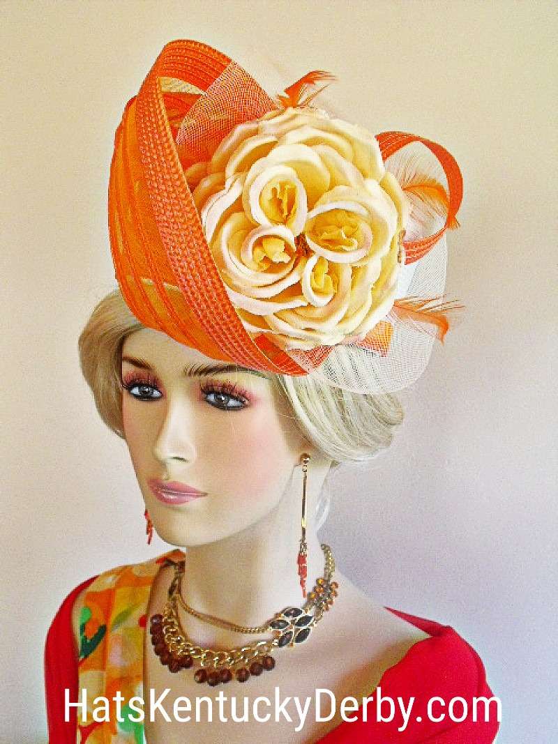 Couture Pillbox Wedding Hat For Women